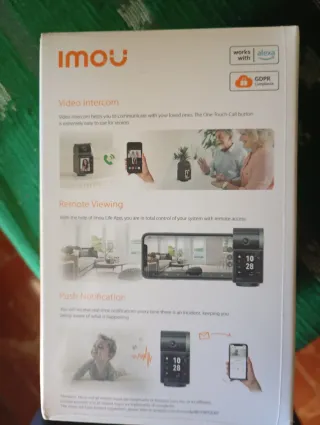 Cámara Seguridad Imou Rex VT Pro Intercomunicador