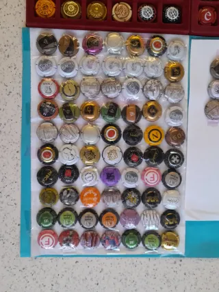 Chapas de cava coleccionables