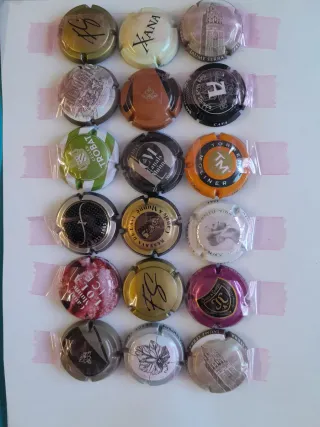 Chapas de cava coleccionables