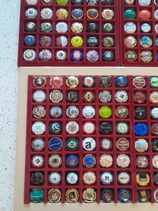 Chapas de cava coleccionables