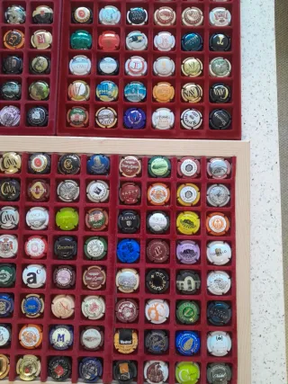 Chapas de cava coleccionables