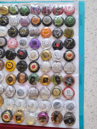 Chapas de cava coleccionables