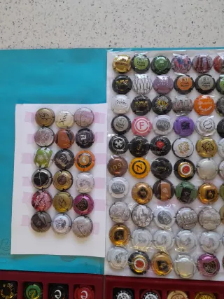 Chapas de cava coleccionables