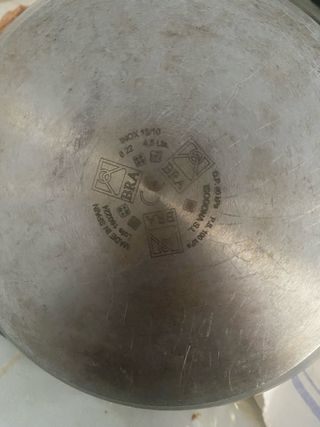 Olla a presión BRA 4,5L Inox 18/10