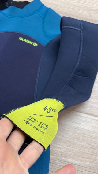 3x Trajes de neopreno de niños para surf/buceo