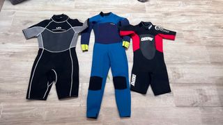 3x Trajes de neopreno de niños para surf/buceo