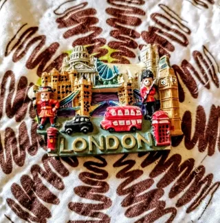 Imán souvenir Londres