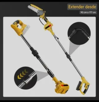 Motosierra Batería Recargable Telescópica