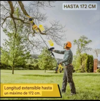 Motosierra Batería Recargable Telescópica