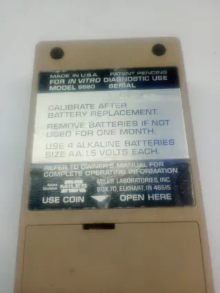 Misuratore Glucosio Vintage