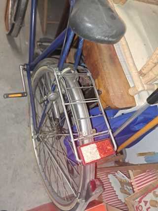 Bicicletta blu da uomo