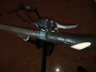 Bicicleta plegable 18 frenos disco