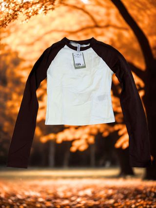 Camiseta manga larga beisbol