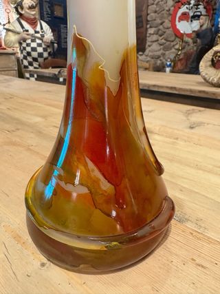 Jarrón Modernista antiguo Hecho a Mano