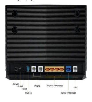 Router Fibra TP-Link VC420-G3v