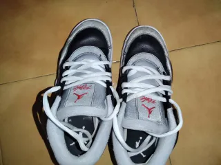 Jordan Air 4 RM BG Zapatillas Negras Blancas