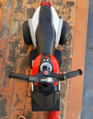 Moto Eléctrica Infantil Roja