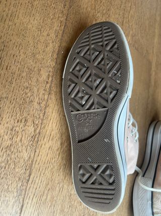 Converse plataforma rosa talla 37