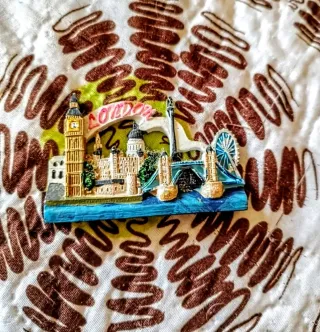 Imán souvenir Londres