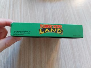 DONKEY KONG LAND PAL ESPAÑA NINTENDO GAME BOY