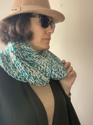 Bufanda Infinita Lana Suave Handmade