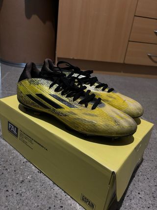 Zapatillas Adidas Fútbol Campo Amarillas