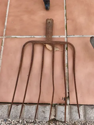 Horca antigua 6 puntas