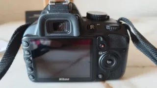 Cámara Reflex Nikon D3100 Negra