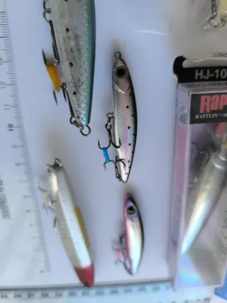 Señuelos de pesca spinning y casting