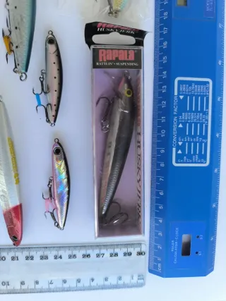 Señuelos de pesca spinning y casting