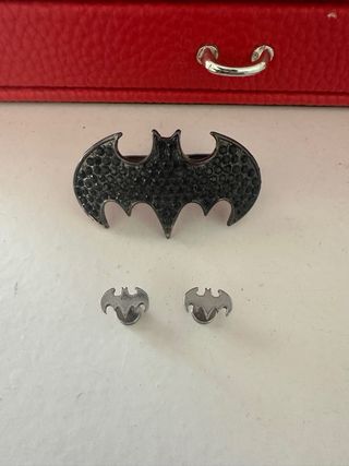 Conjunto Batman Anillo y Pendientes