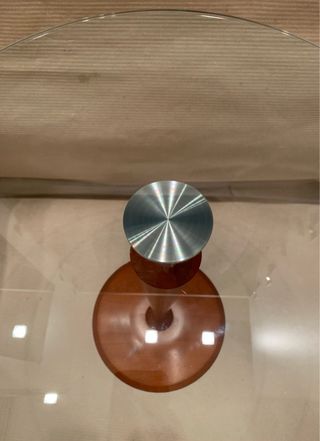 Tavolino Calligaris Legno e Vetro