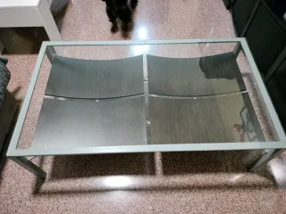 Mesa Centro 120x70x37 Marrón Decapé