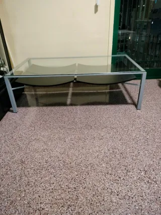 Mesa Centro 120x70x37 Marrón Decapé