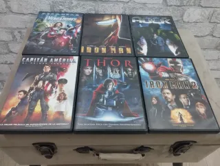 Colección DVD Los Vengadores Marvel 6 Películas