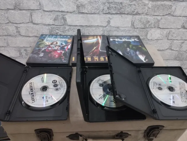 Colección DVD Los Vengadores Marvel 6 Películas
