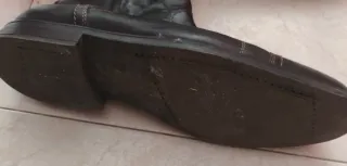 Botines marrones de cuero