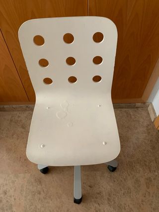 Silla de escritorio Ikea blanca