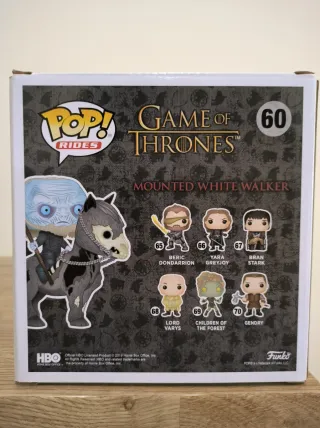 Funko Pop! Game of Thrones Montado White Walker 60