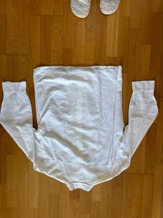 Camisa Lino Blanca Hombre