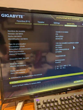 PC Gaming Gigabyte i5 13ª Gen 32GB RAM RTX 4