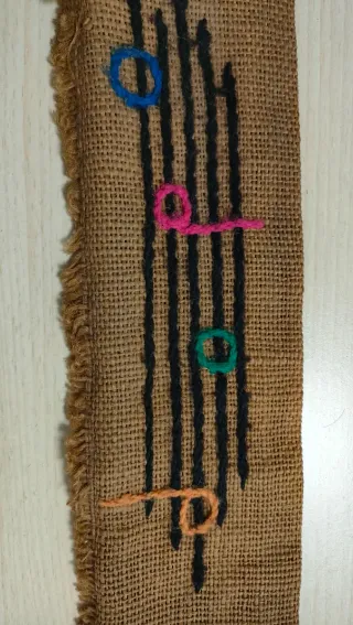 Funda artesana para flauta