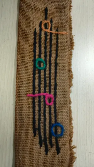 Funda artesana para flauta