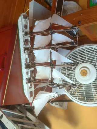 Maqueta velero Juan Sebastián de Elcano de Tente