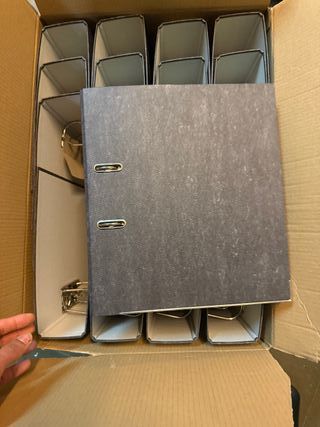 Archivadores de oficina 20 unidades