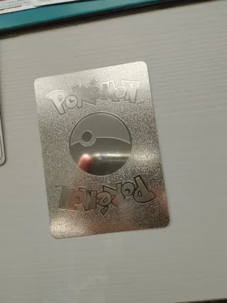 Pack 5 Cartas Pokémon Especiales Plata