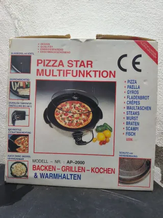 Sartén Eléctrica Multifunción Pizza Star