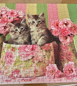 Rompecabezas Educa 500 Piezas Gatitos Rosas