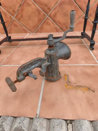 Picadora Carne Manual Hierro Fundido