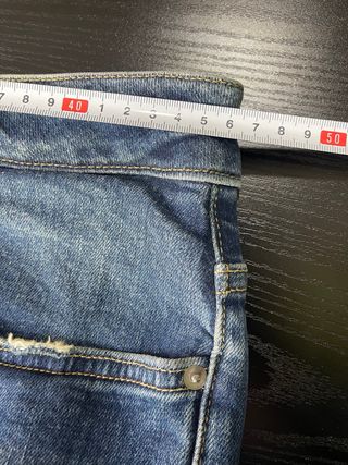 Pantalón vaquero Zara azul hombre Talla 46